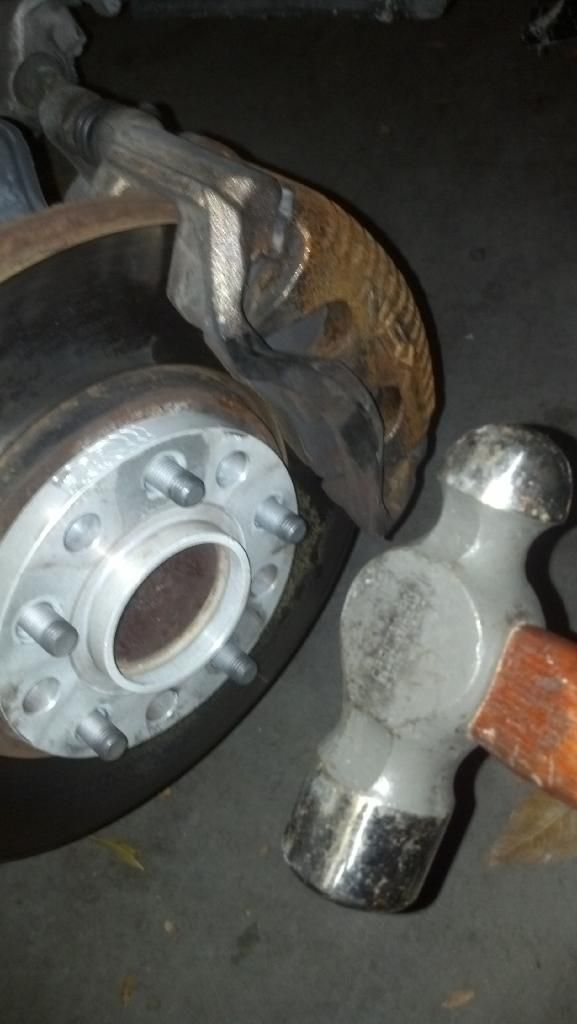 Stuck Wheel Spacers?