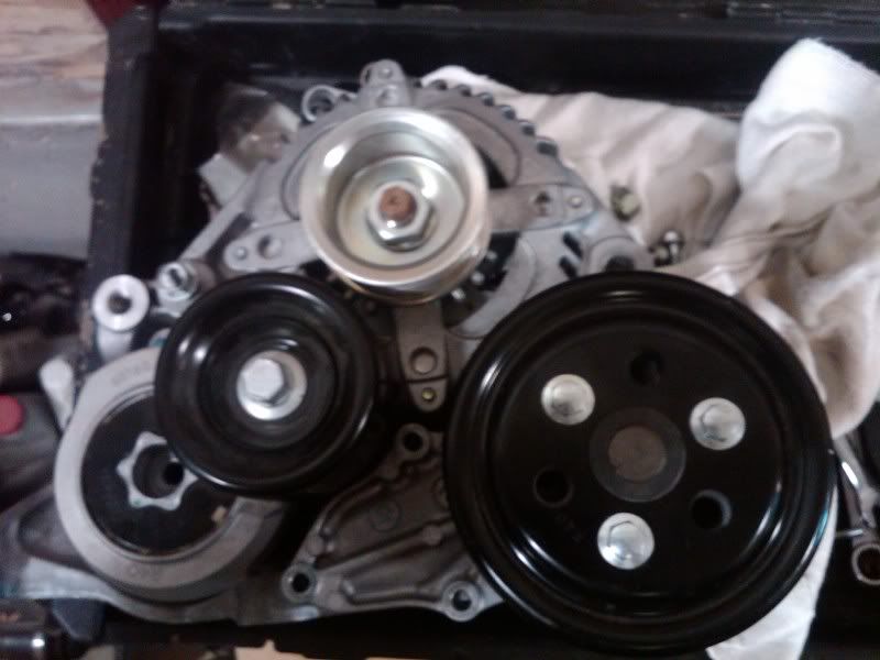 New water pump design (K24Z2/K24Z3/K24Z6) Honda / Acura K20a K24a