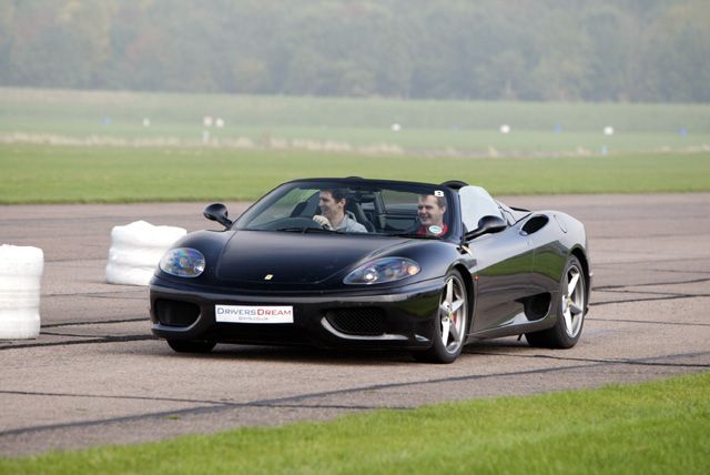 involved time behind the wheel of both the Lamborghini and the Ferrari