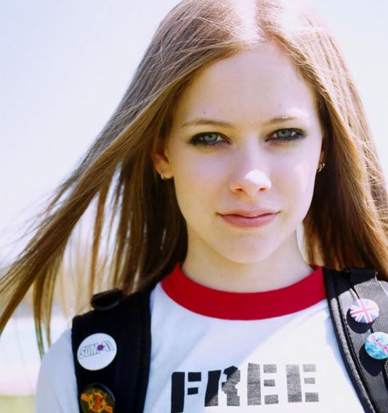 Avril Lavigne Fanat after all HandWritten on Wednesday March 15 2006