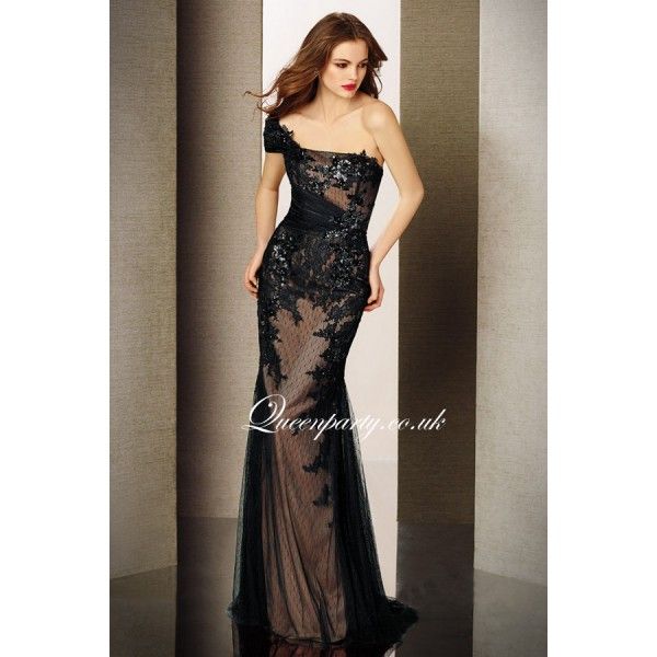 black-one-shoulder-sheath-evening-gown-w