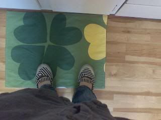 valentines/saint patricks floor mat