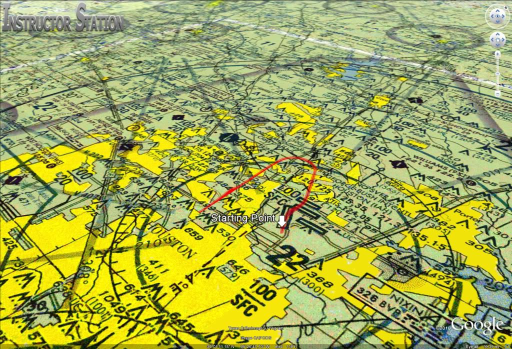 New US aeronautical charts for use with Google Earth