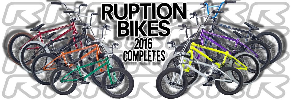 Ruption 2016 Complete BMX Bikes