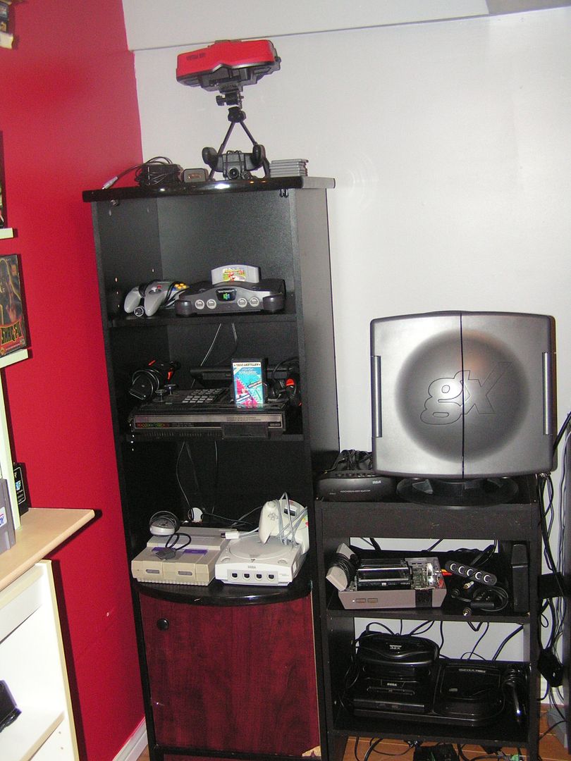 retro gaming corner