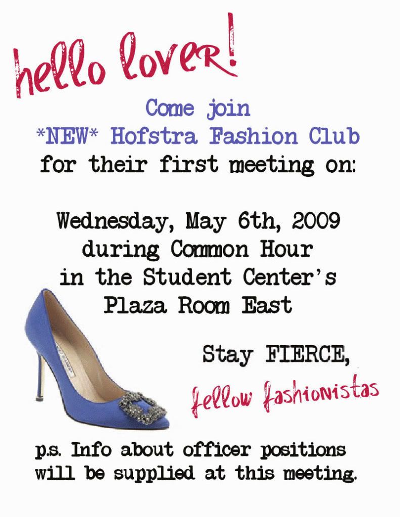 Hofstra Fashion Club