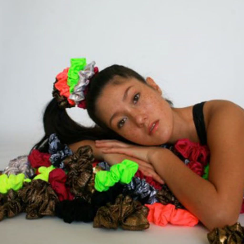 Nylon Tricot Scrunchie