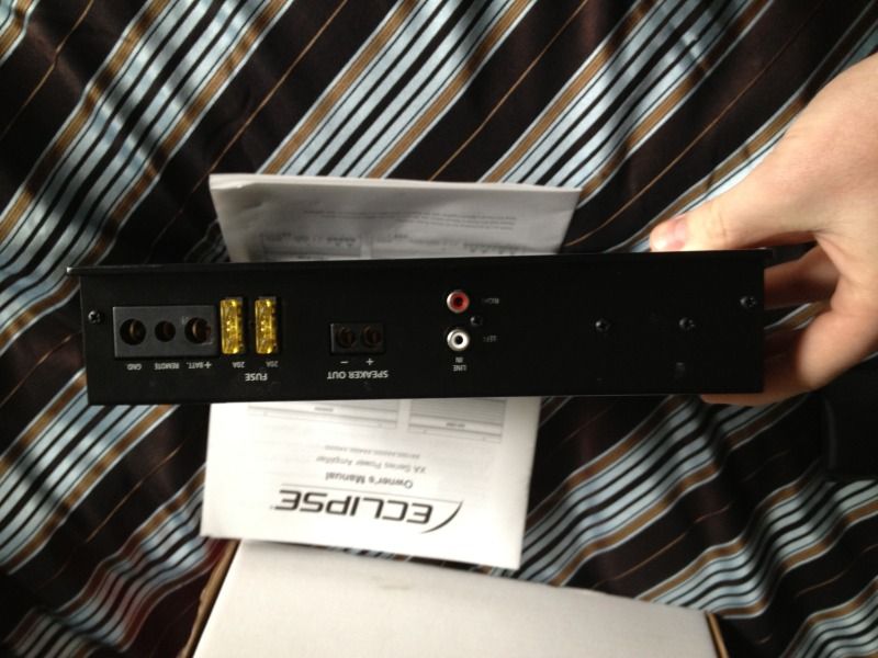 Eclipse monoblock amplifier (xa1000) MR2 Owners Club Forum