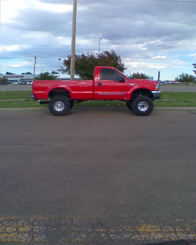 Ford Ranger 35 Inch Tires. 6.5 inch lift on 37 swampers