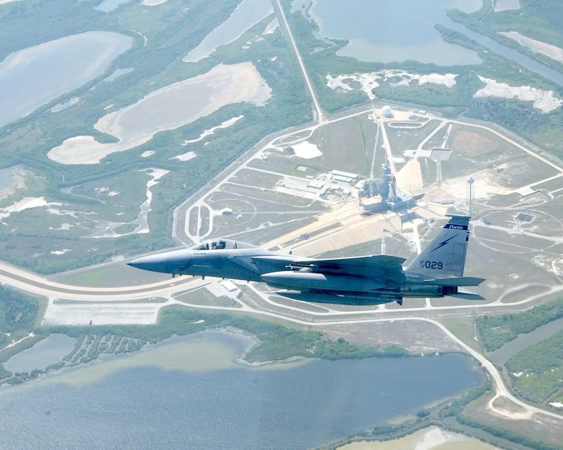 over the launchpad