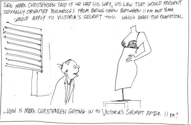 senator christensen victoria's secret