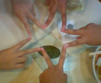Me, Tanya, Weilun and Kamal making a starr