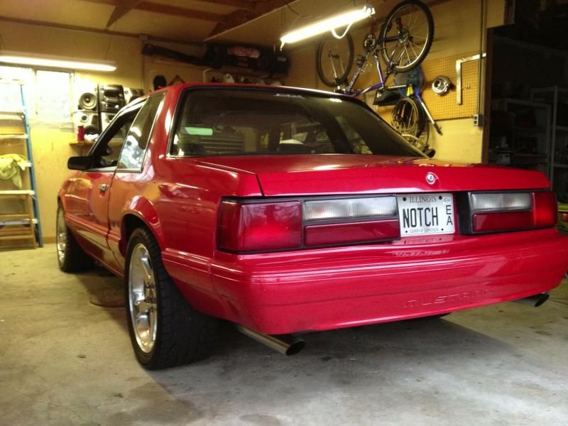 1988 Mustang Notchback Weight Loss