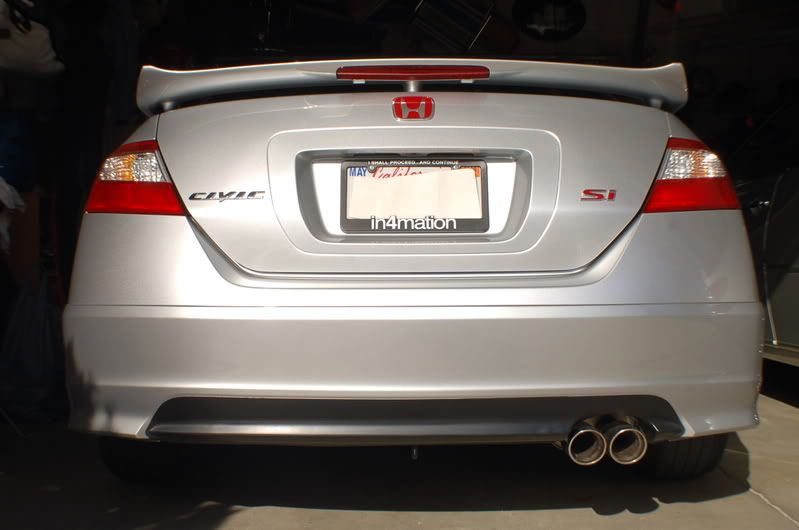 2008 Honda civic si borla exhaust #7