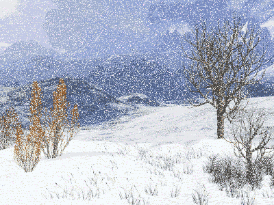 Snow on Animated Snowfall In Gimp Gap