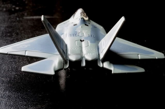Backview of the F22