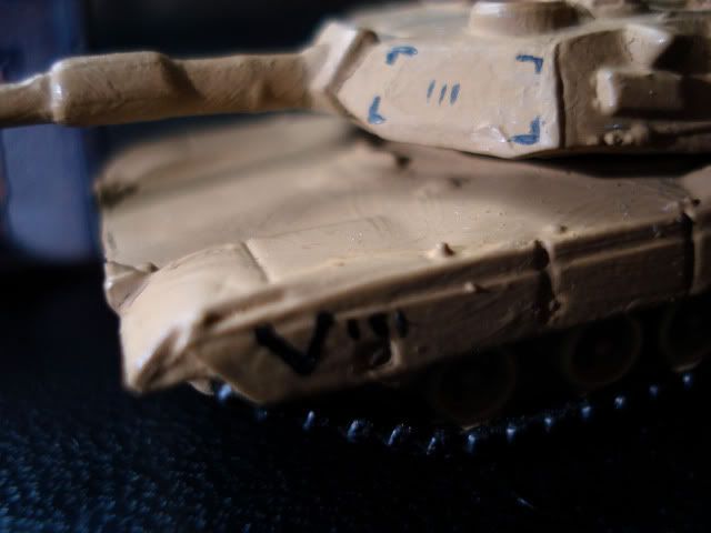 Closeup on Detail of the M1A2