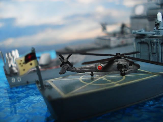 The UH-90 on the Frigate