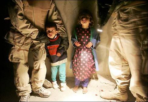 Two Iraq Children, Whose Parents Are Killed by US Soldiers