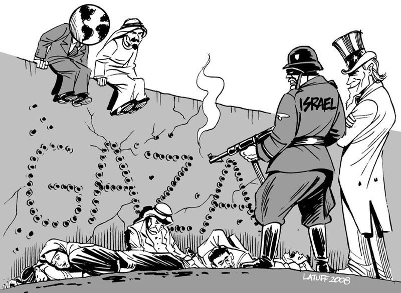 Gaza Massacre by Latuff
