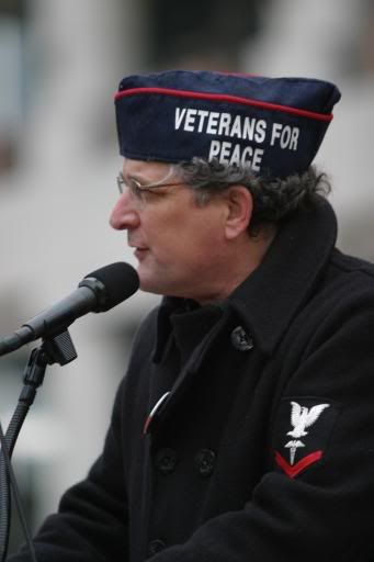 Mike Ferner at the March 19, 2005 Rally to End the Iraq War in Columbus, Ohio