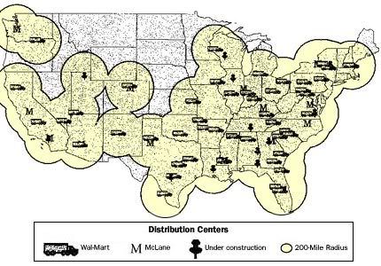 Wal-Mart Map