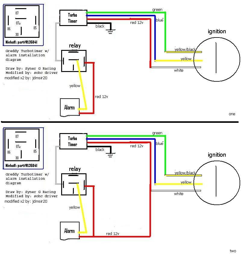 Turbo timer wiring diagram honda