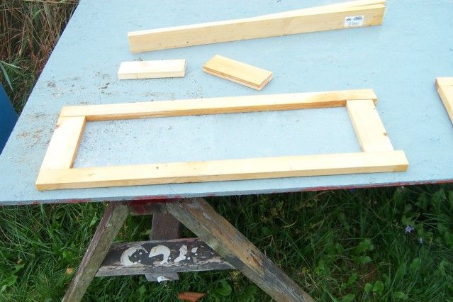 Homemade Deer Blind Windows