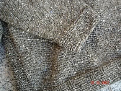 Cobblestone Pullover Detail