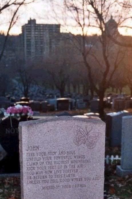 re: Worst Thing To Have On Your Tombstone?