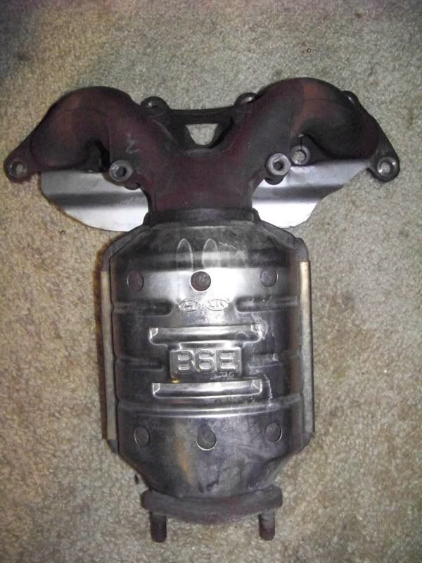 [XD2] FS exhaust manifold, test pipe, resonator, springs Hyundai