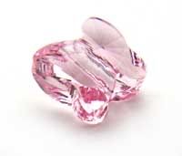 Swarovski Crystal Beads 5mm BUTTERFLY Light Rose x1