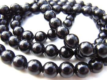 Swarovski Crystal Pearl Beads 12mm Mystic Black Pearls x1