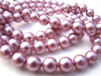 Swarovski Crystal Pearl Beads 12mm Powder Rose Pearls x1