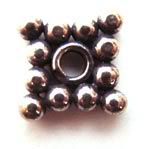 BALI Sterling Silver Square Spacer Bead
