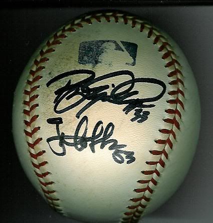 ball scan by David -- Bucky Jacobsen signature on top, Greg Dobbs signature on bottom
