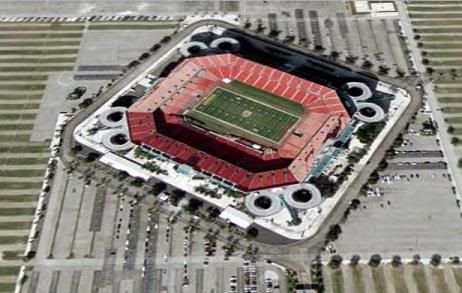 Dolphin Stadium, Miami Gardens, Florida
