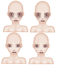 Shikon Yagi Allternate Heads
