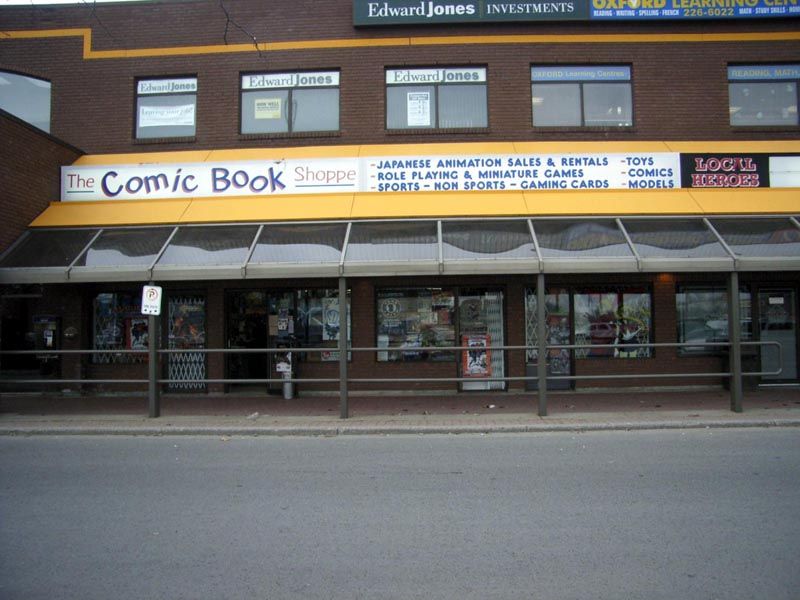 comic book shoppe