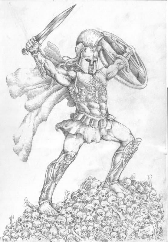 ares greek god of war. or mars as the arts ares