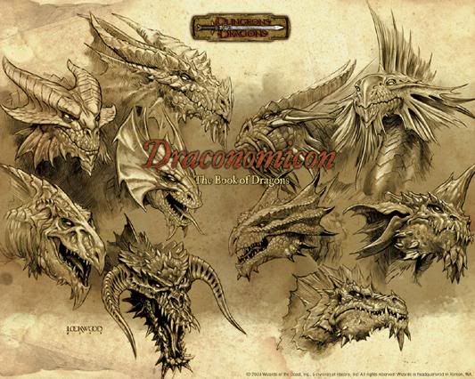 dragon heads depiction