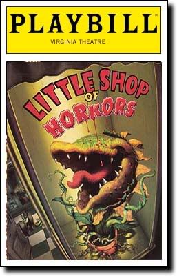 Little Shop Of Horrors Playbill