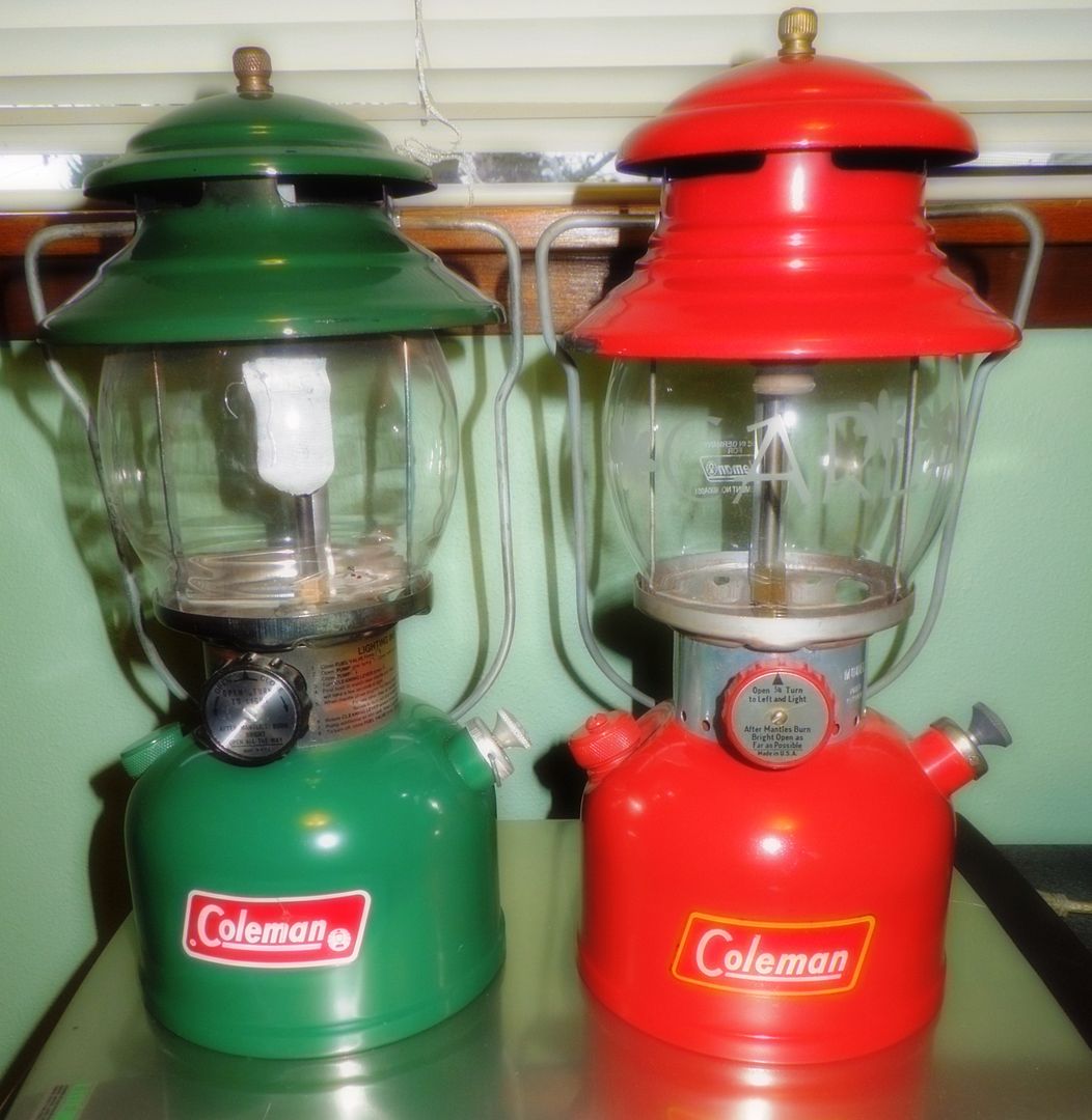 coleman christmas tree lantern