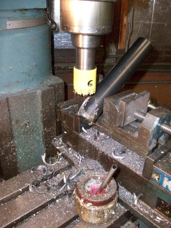 Notching Tube With a Vetical Mill Pirate 4x4