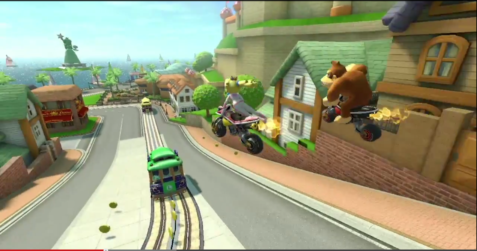 mario kart lego track