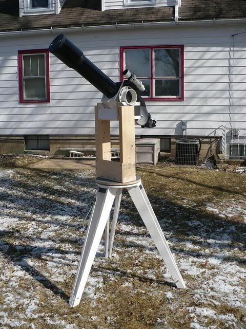 Telescope Reviews: Surplus Shed 127 mm refractor build