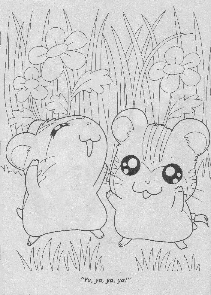Sandy and Stan coloring sheet