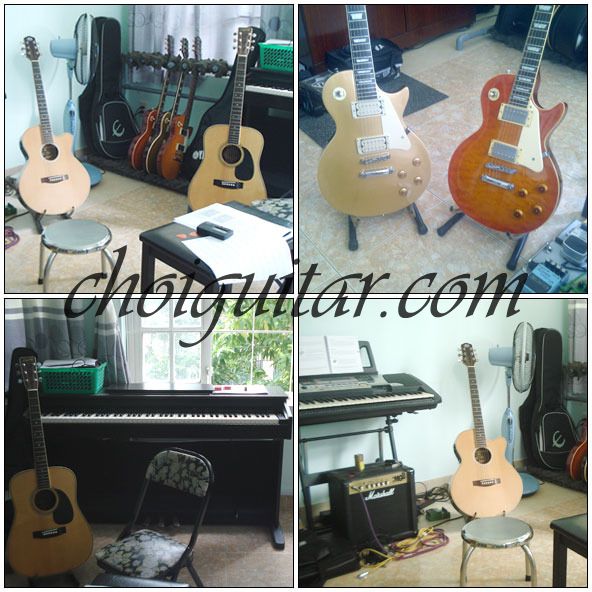 Nhận dạy kèm Guitar acoustic & electric căn bản - nâng cao