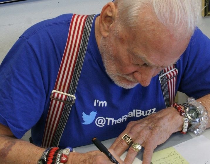 buzz aldrin two watches