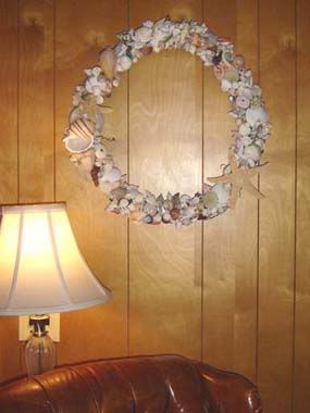 Seashells Wreath Hanging